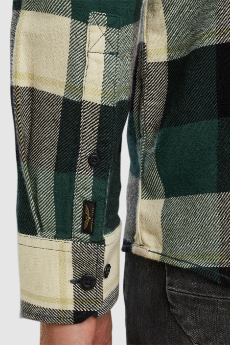 PME legend long sleeve shirt ctn flanel h. tw